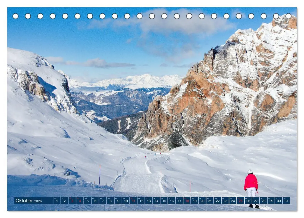 Bild: 9783457699195 | Sella Ronda (Tischkalender 2026 DIN A5 quer), CALVENDO Monatskalender