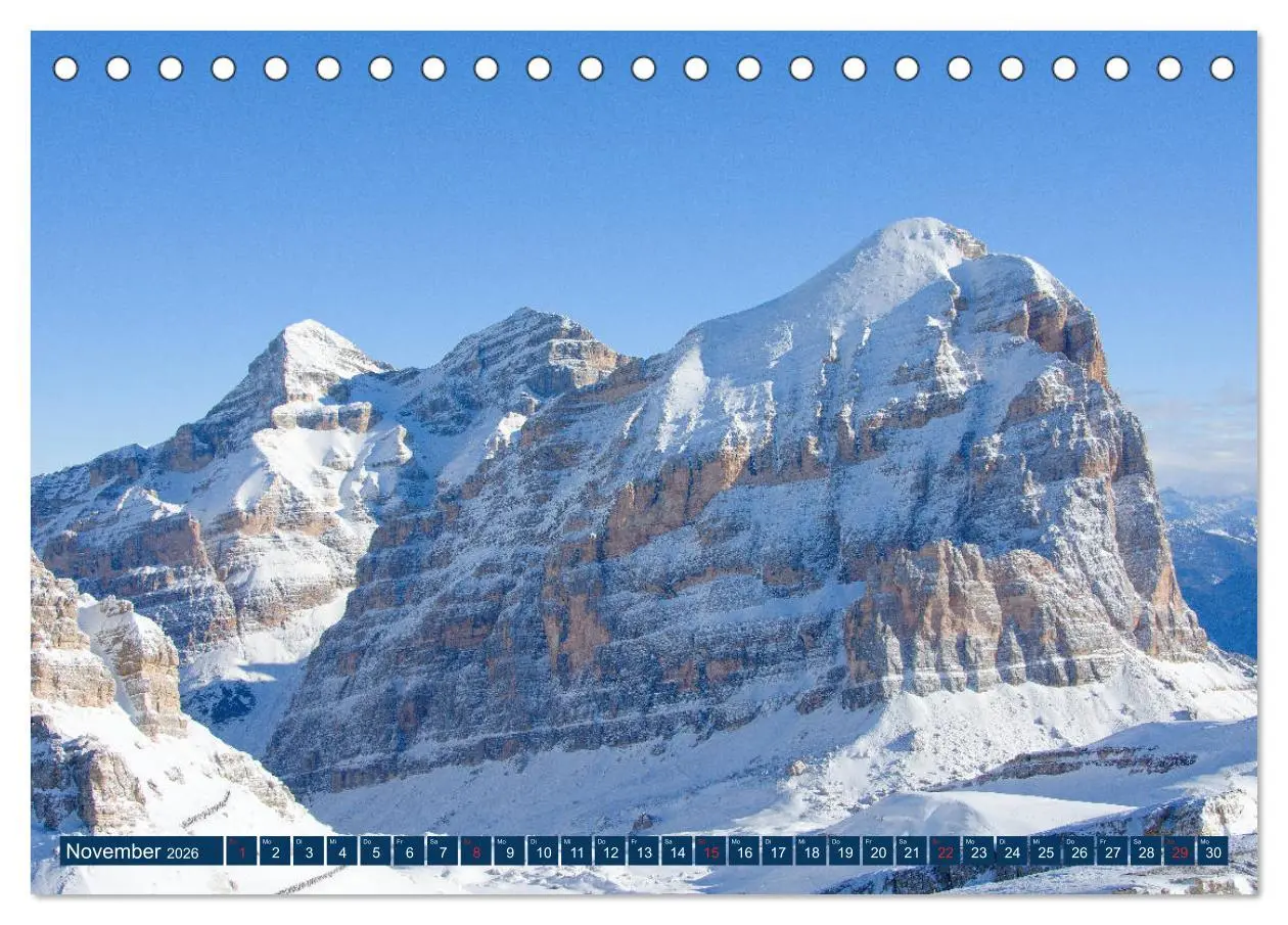 Bild: 9783457699195 | Sella Ronda (Tischkalender 2026 DIN A5 quer), CALVENDO Monatskalender