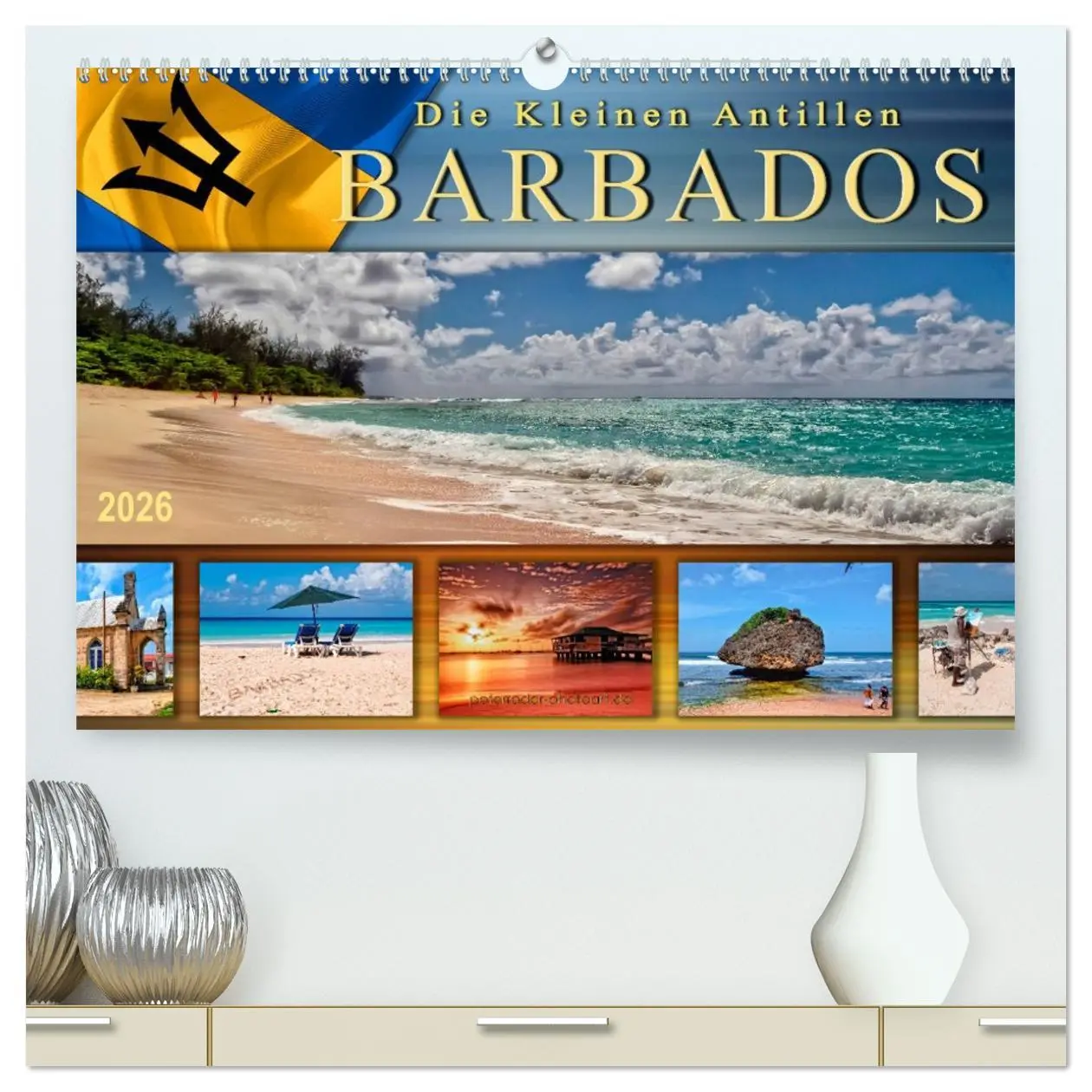 Cover: 9783457769195 | Die kleinen Antillen - Barbados (hochwertiger Premium Wandkalender...