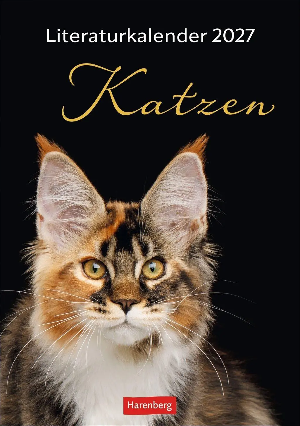 Cover: 9783840039195 | Literaturkalender Katzen Wochen-Kulturkalender 2027 | Harenberg | 2027