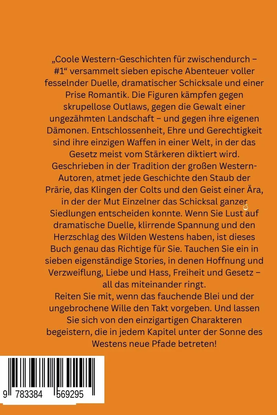 Rückseite: 9783384569295 | Coole Western-Geschichten Für Zwischendurch #1 | Andre Wellmann | Buch