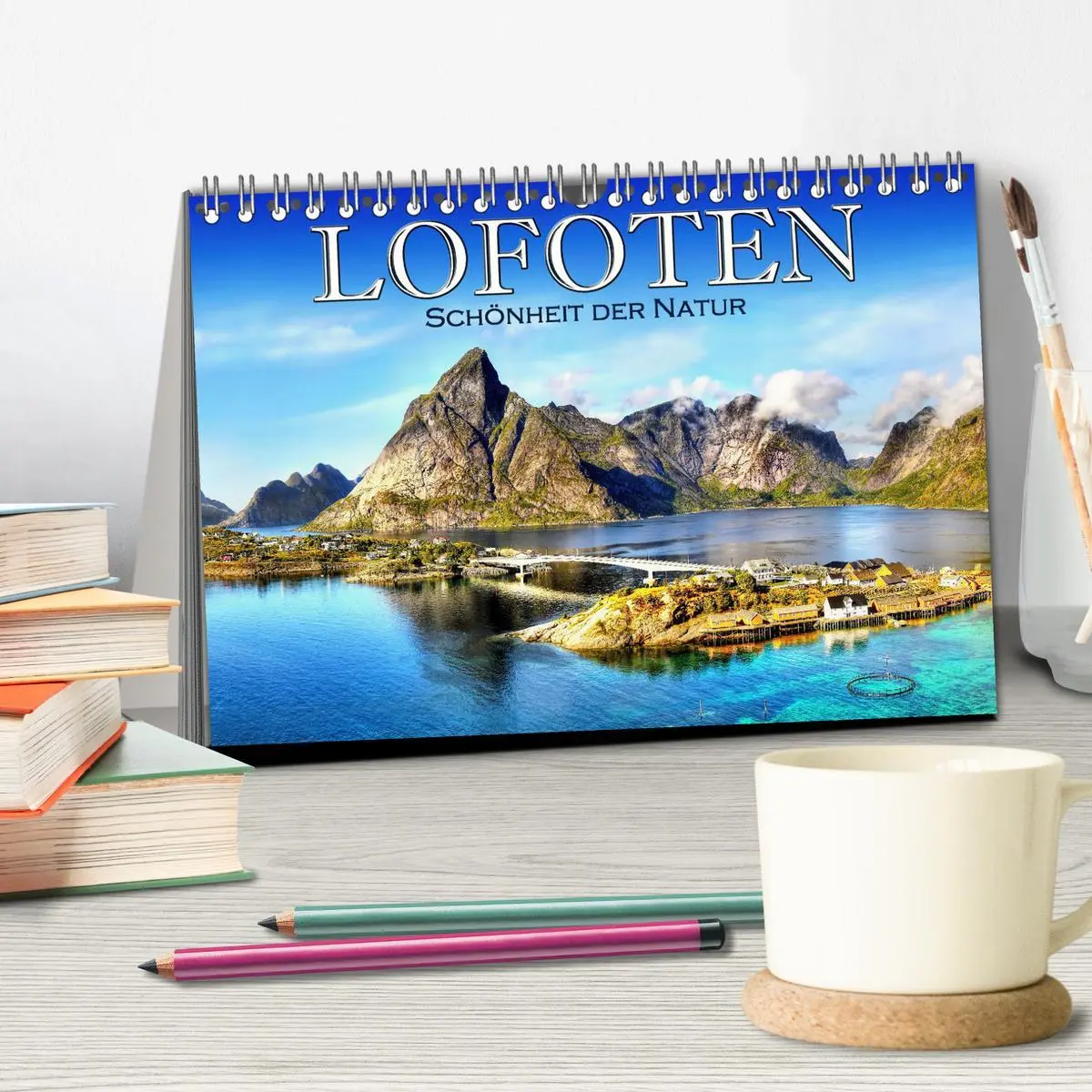 Bild: 9783457519295 | Lofoten, Schönheit der Natur (Tischkalender 2026 DIN A5 quer),...