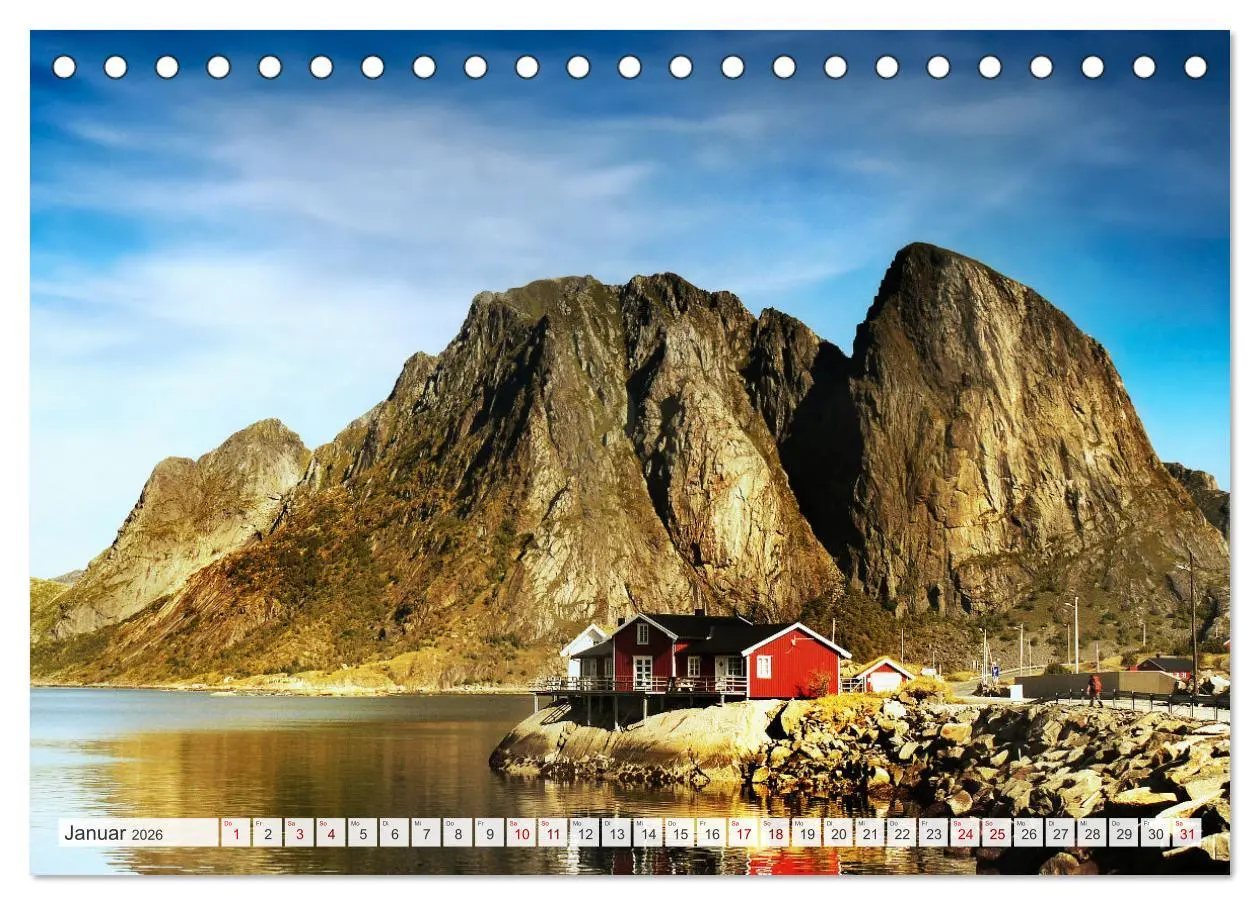 Bild: 9783457519295 | Lofoten, Schönheit der Natur (Tischkalender 2026 DIN A5 quer),...