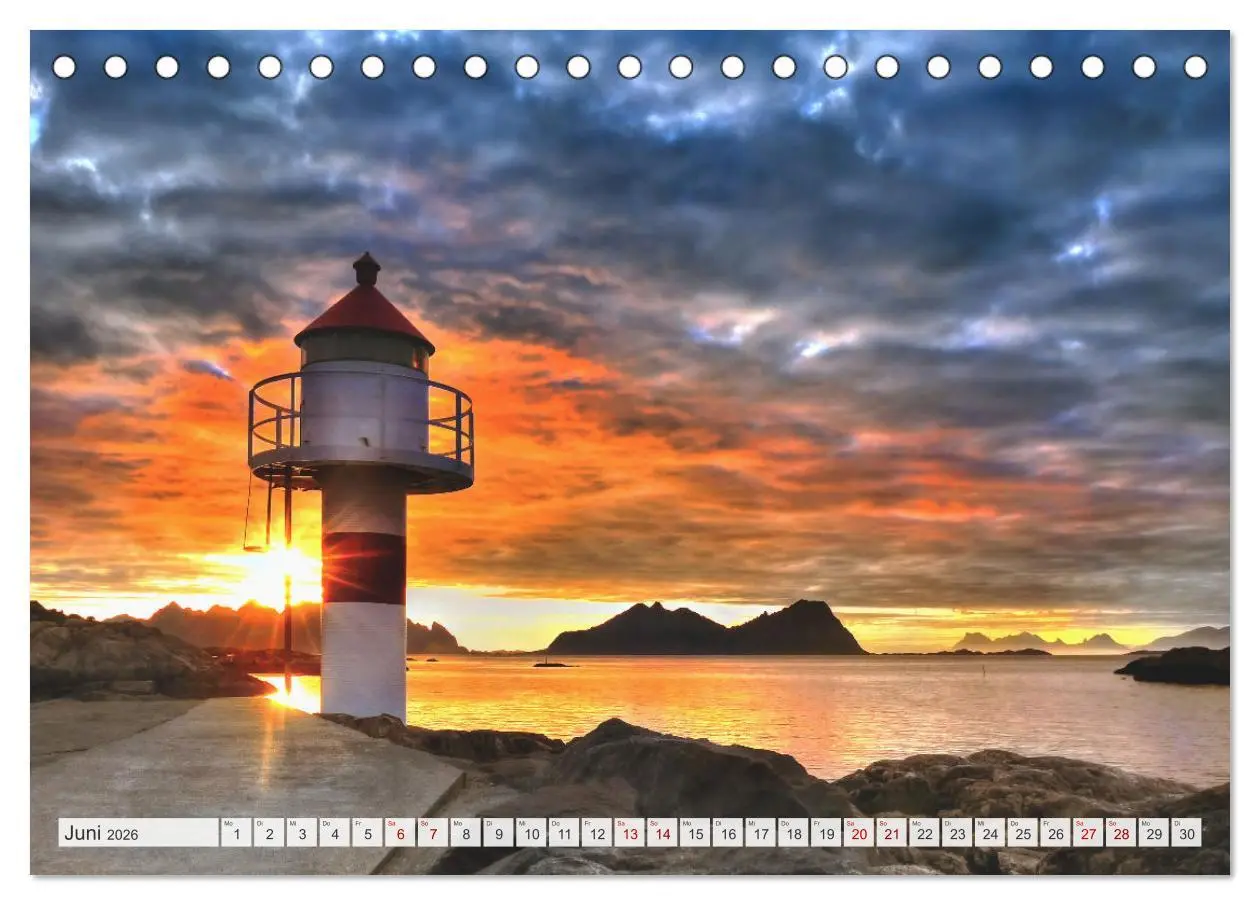 Bild: 9783457519295 | Lofoten, Schönheit der Natur (Tischkalender 2026 DIN A5 quer),...