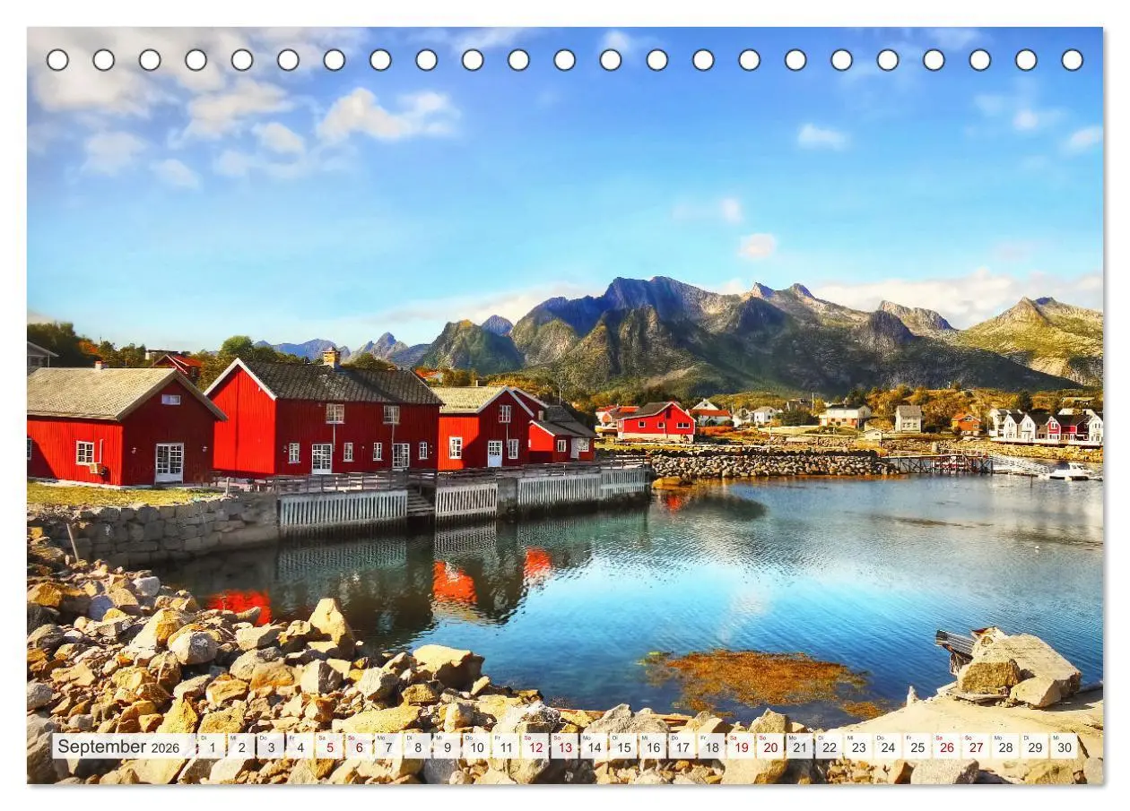 Bild: 9783457519295 | Lofoten, Schönheit der Natur (Tischkalender 2026 DIN A5 quer),...
