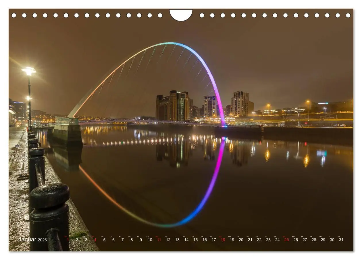 Bild: 9783457829295 | Magisches Northumberland (Wandkalender 2026 DIN A4 quer), CALVENDO...