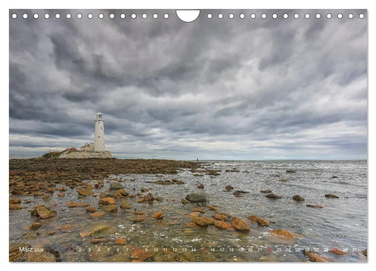Bild: 9783457829295 | Magisches Northumberland (Wandkalender 2026 DIN A4 quer), CALVENDO...