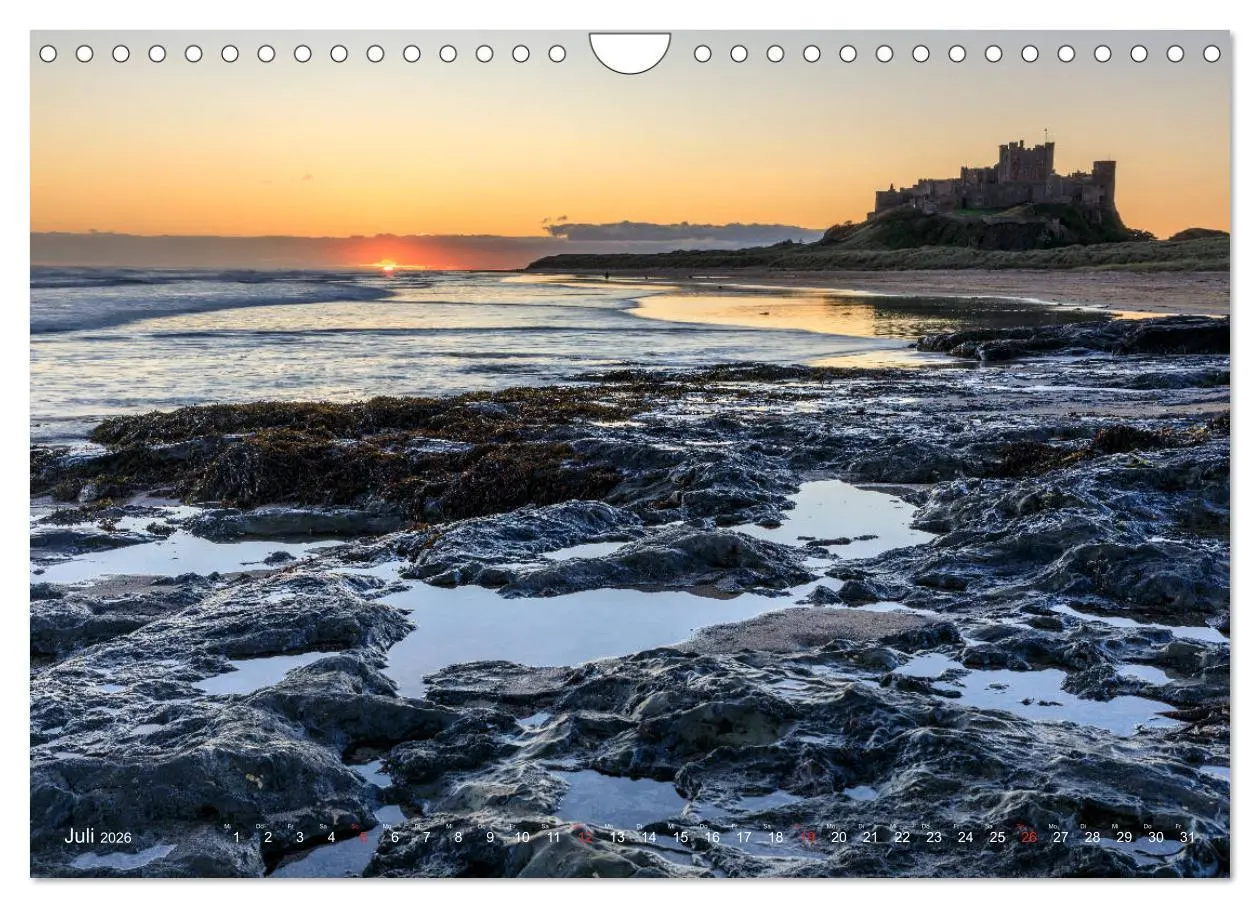 Bild: 9783457829295 | Magisches Northumberland (Wandkalender 2026 DIN A4 quer), CALVENDO...