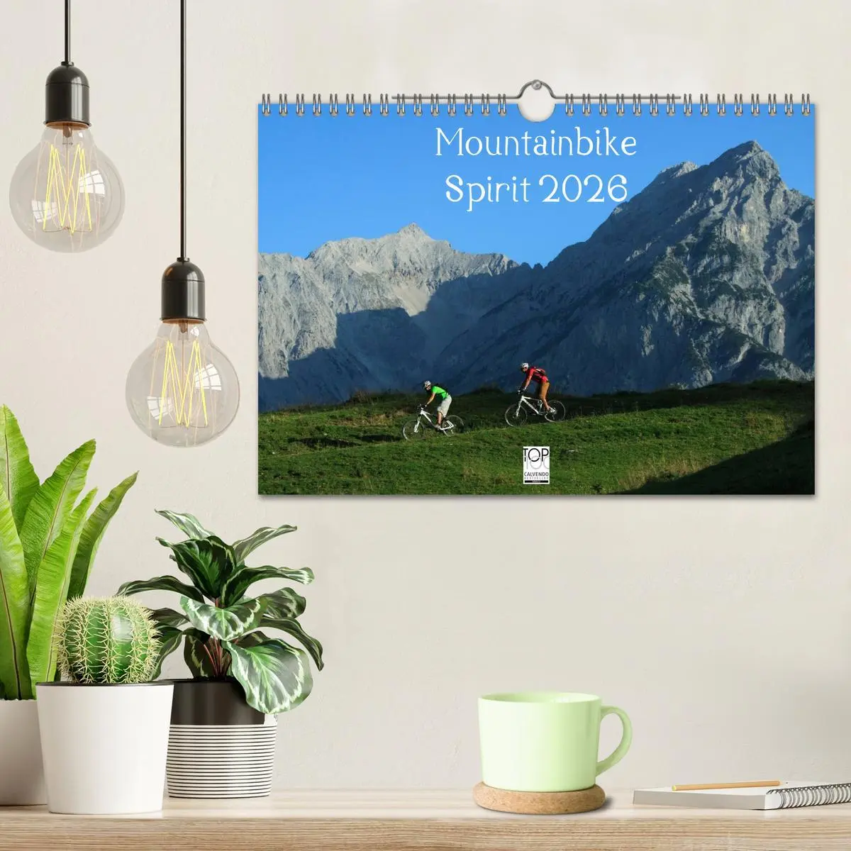 Bild: 9783516229295 | Mountainbike Spirit 2026 (Wandkalender 2026 DIN A4 quer), CALVENDO...