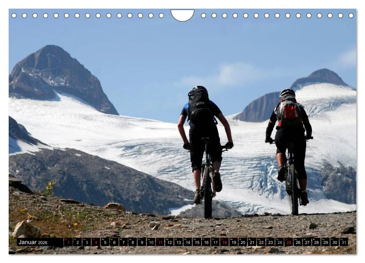 Bild: 9783516229295 | Mountainbike Spirit 2026 (Wandkalender 2026 DIN A4 quer), CALVENDO...