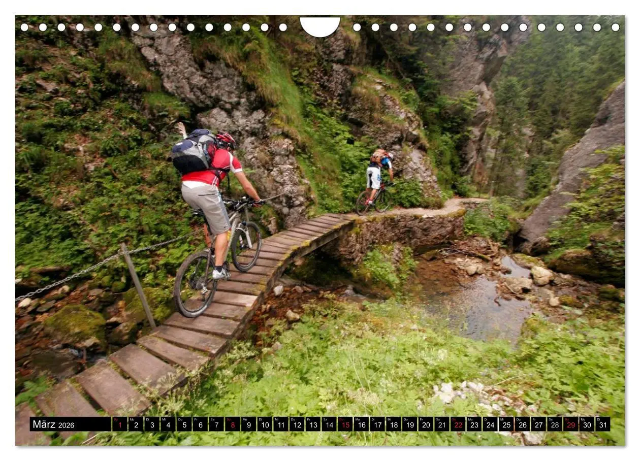 Bild: 9783516229295 | Mountainbike Spirit 2026 (Wandkalender 2026 DIN A4 quer), CALVENDO...