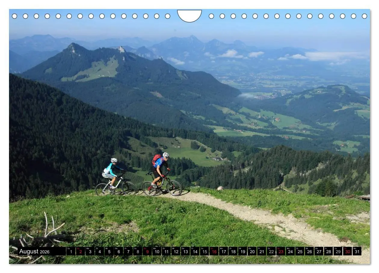 Bild: 9783516229295 | Mountainbike Spirit 2026 (Wandkalender 2026 DIN A4 quer), CALVENDO...