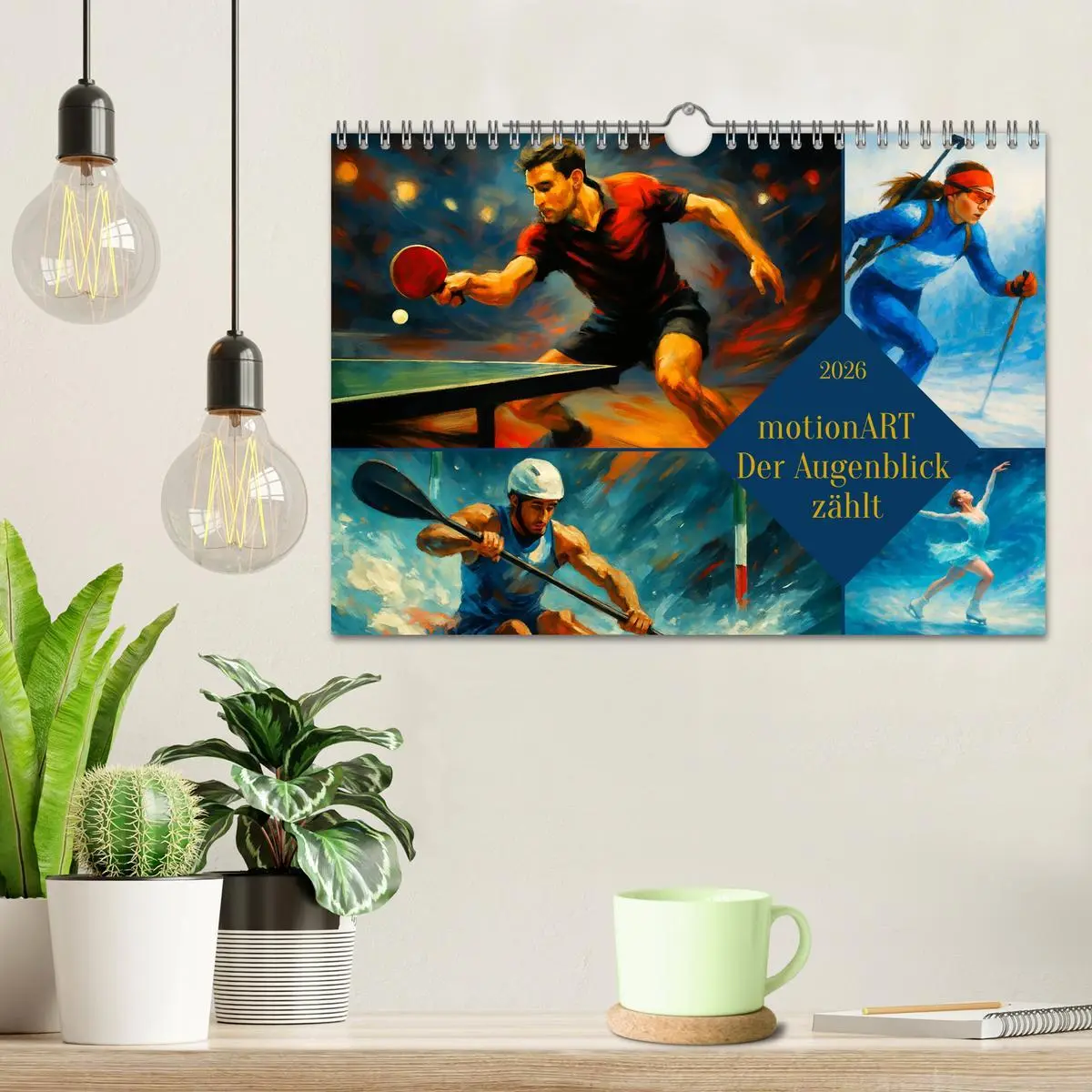 Bild: 9783516609295 | motionART Der Augenblick zählt (Wandkalender 2026 DIN A4 quer),...