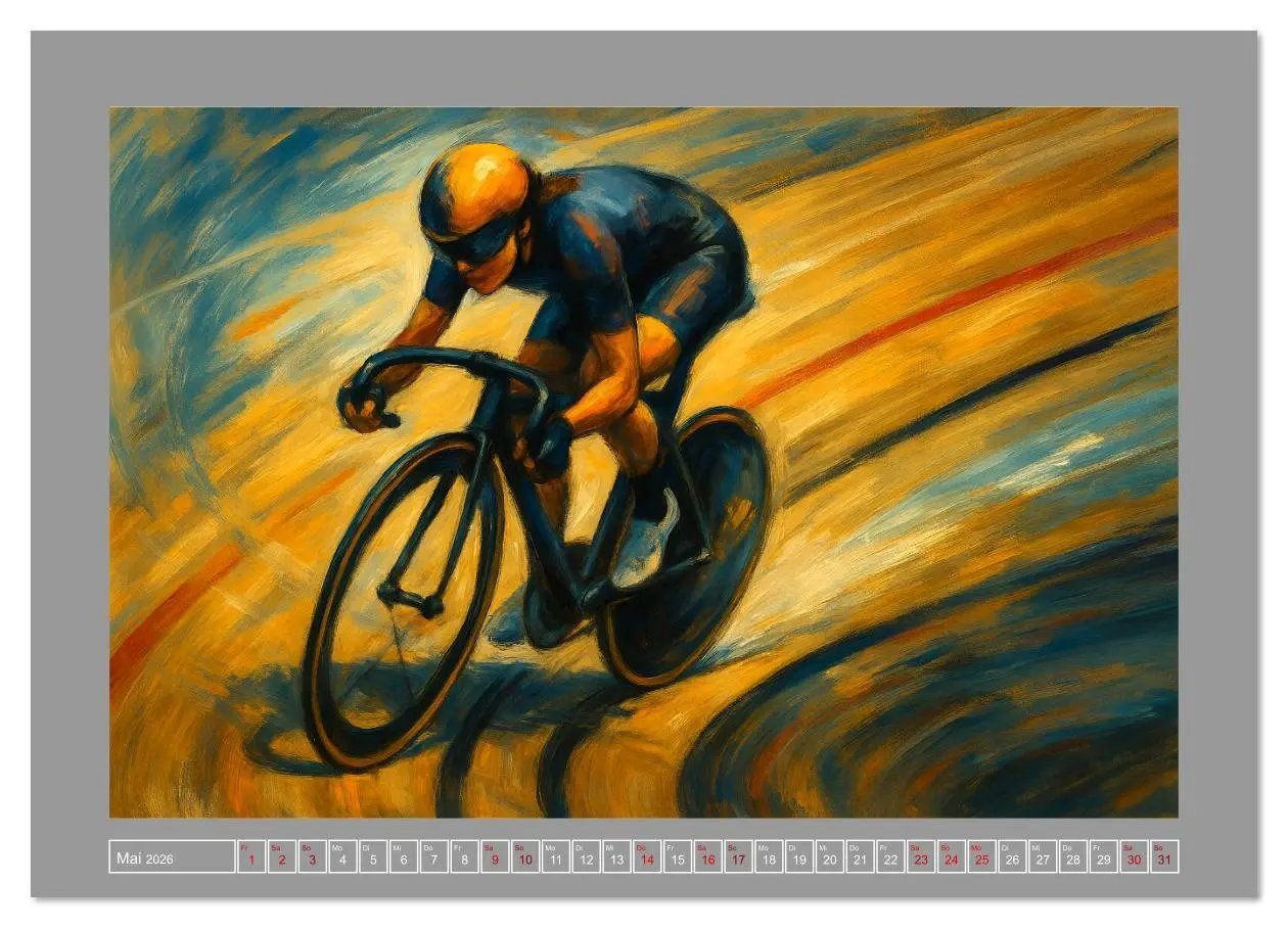 Bild: 9783516609295 | motionART Der Augenblick zählt (Wandkalender 2026 DIN A4 quer),...