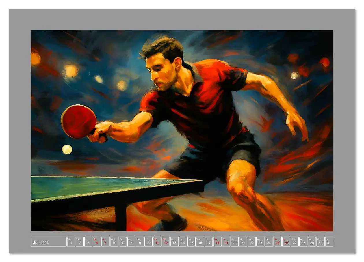 Bild: 9783516609295 | motionART Der Augenblick zählt (Wandkalender 2026 DIN A4 quer),...