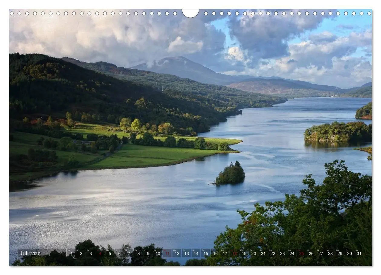 Bild: 9783594139295 | Reiseziel Schottland (Wandkalender 2027 DIN A3 quer), CALVENDO...