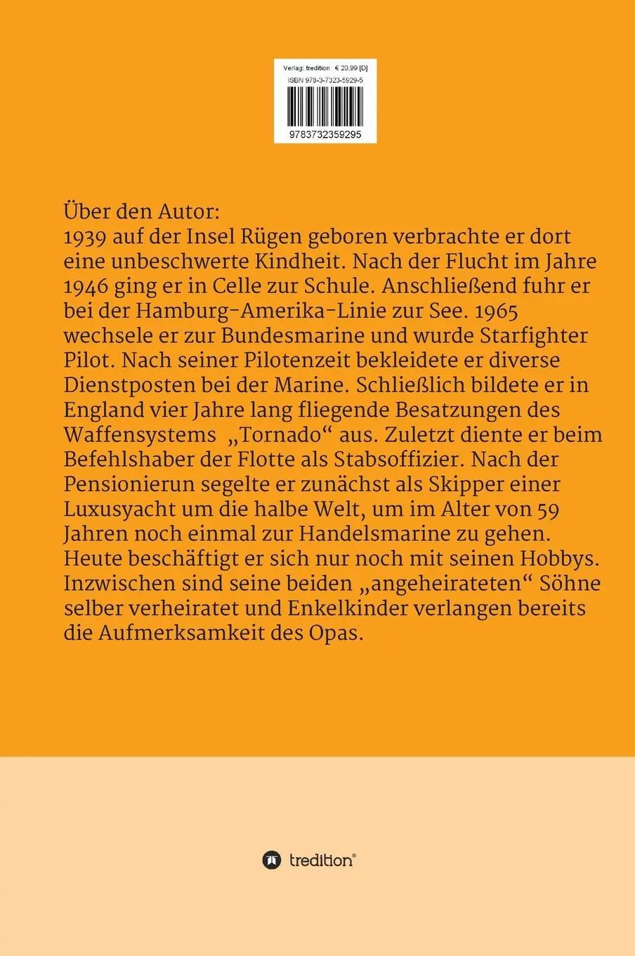 Rückseite: 9783732359295 | Warum tust Du Dir das an? | Vom Schiffsjungen zum Starfighter Piloten