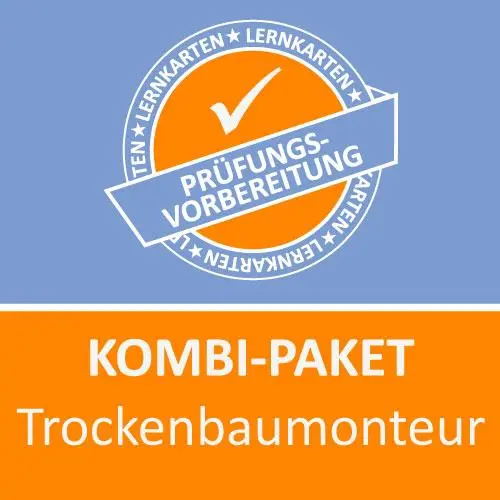 Cover: 9783961599295 | Kombi-Paket Trockenbaumonteur Lernkarten | Jennifer Christiansen