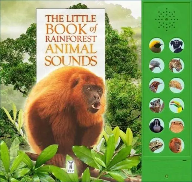 Cover: 9781908489395 | The Little Book of Rainforest Animal Sounds | Andrea Pinnington | Buch