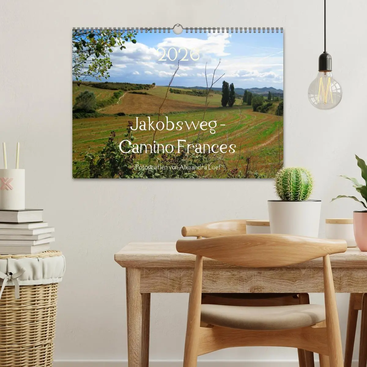 Bild: 9783516079395 | Jakobsweg - Camino Frances (Wandkalender 2026 DIN A3 quer),...