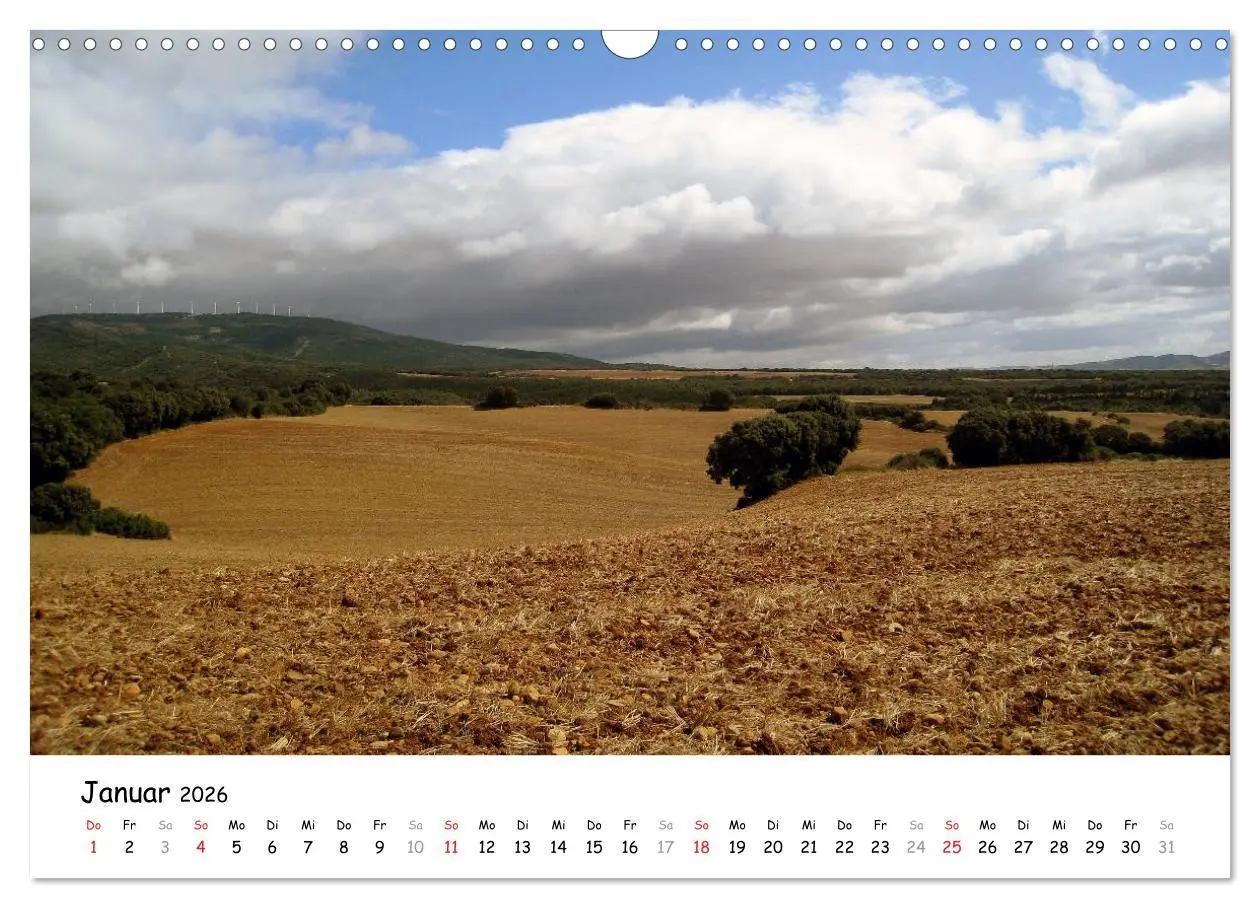 Bild: 9783516079395 | Jakobsweg - Camino Frances (Wandkalender 2026 DIN A3 quer),...