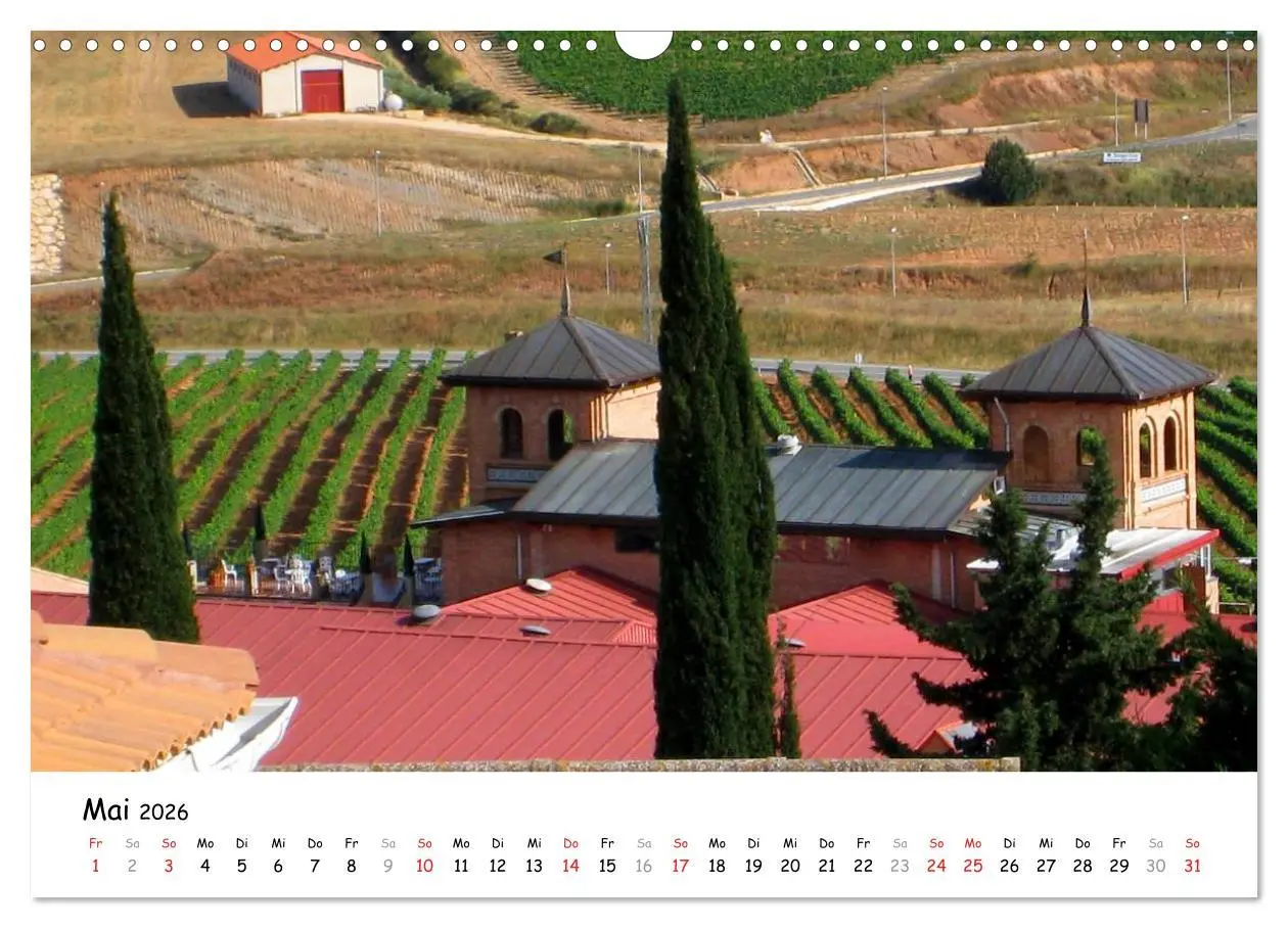 Bild: 9783516079395 | Jakobsweg - Camino Frances (Wandkalender 2026 DIN A3 quer),...