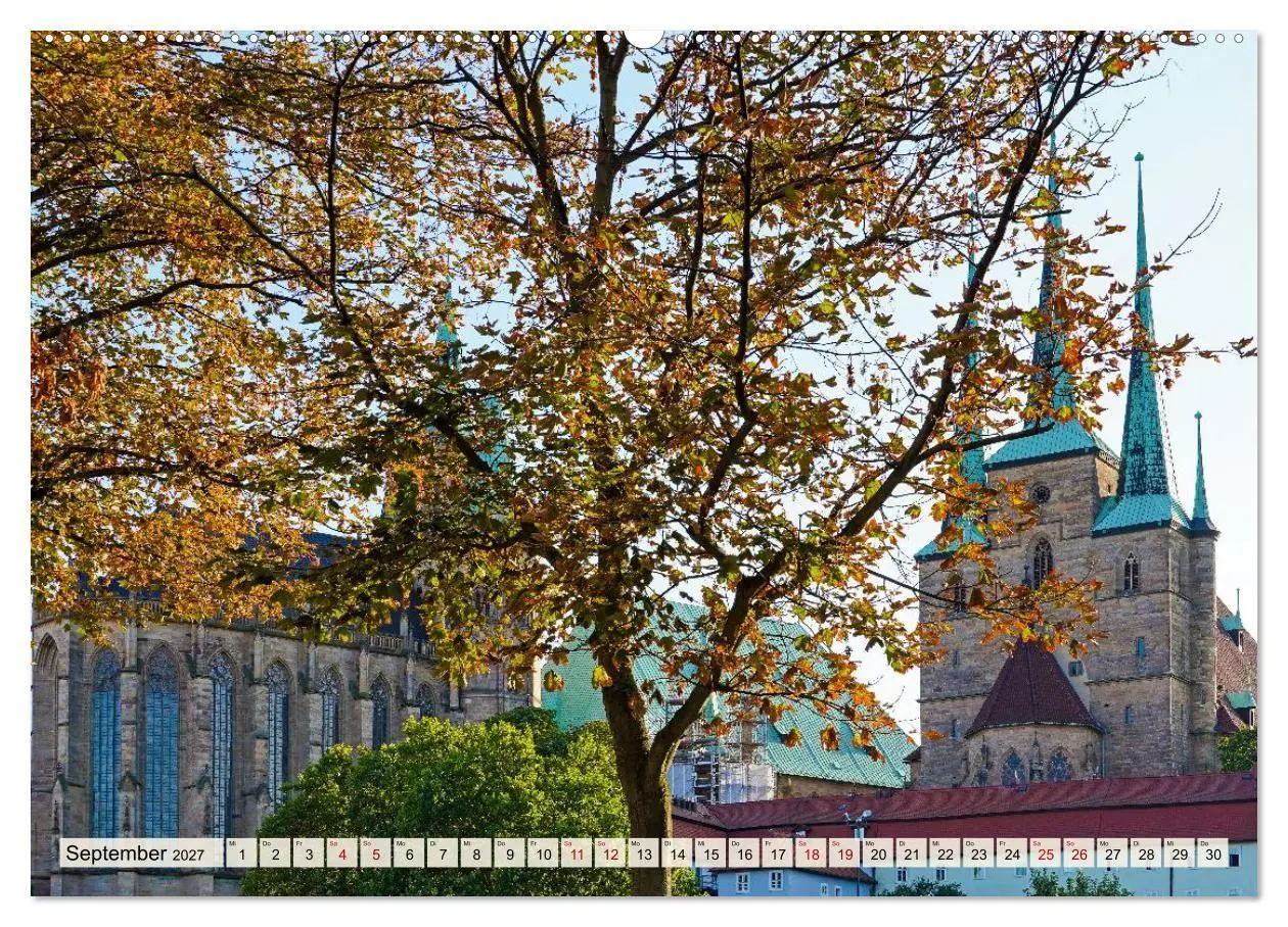 Bild: 9783569859395 | Erfurt - Ein Spaziergang durch die Landeshauptstadt (Wandkalender...
