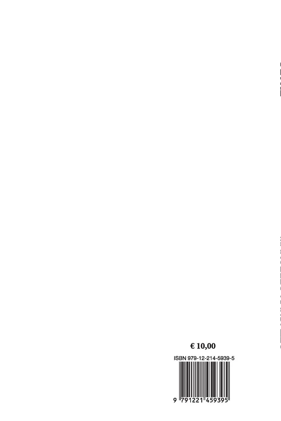 Rückseite: 9791221459395 | Oltre | Marcello Randazzo | Taschenbuch | Italienisch | 2023