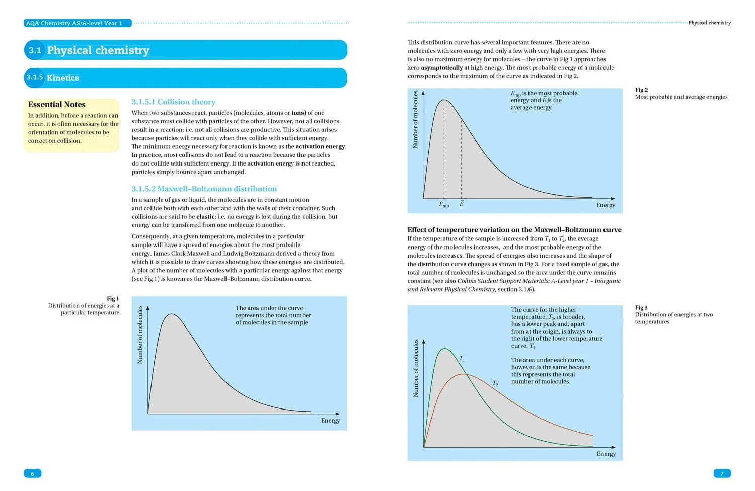 Bild: 9780008189495 | AQA A Level Chemistry Year 1 &amp; AS Paper 2 | Andrew Maczek (u. a.)