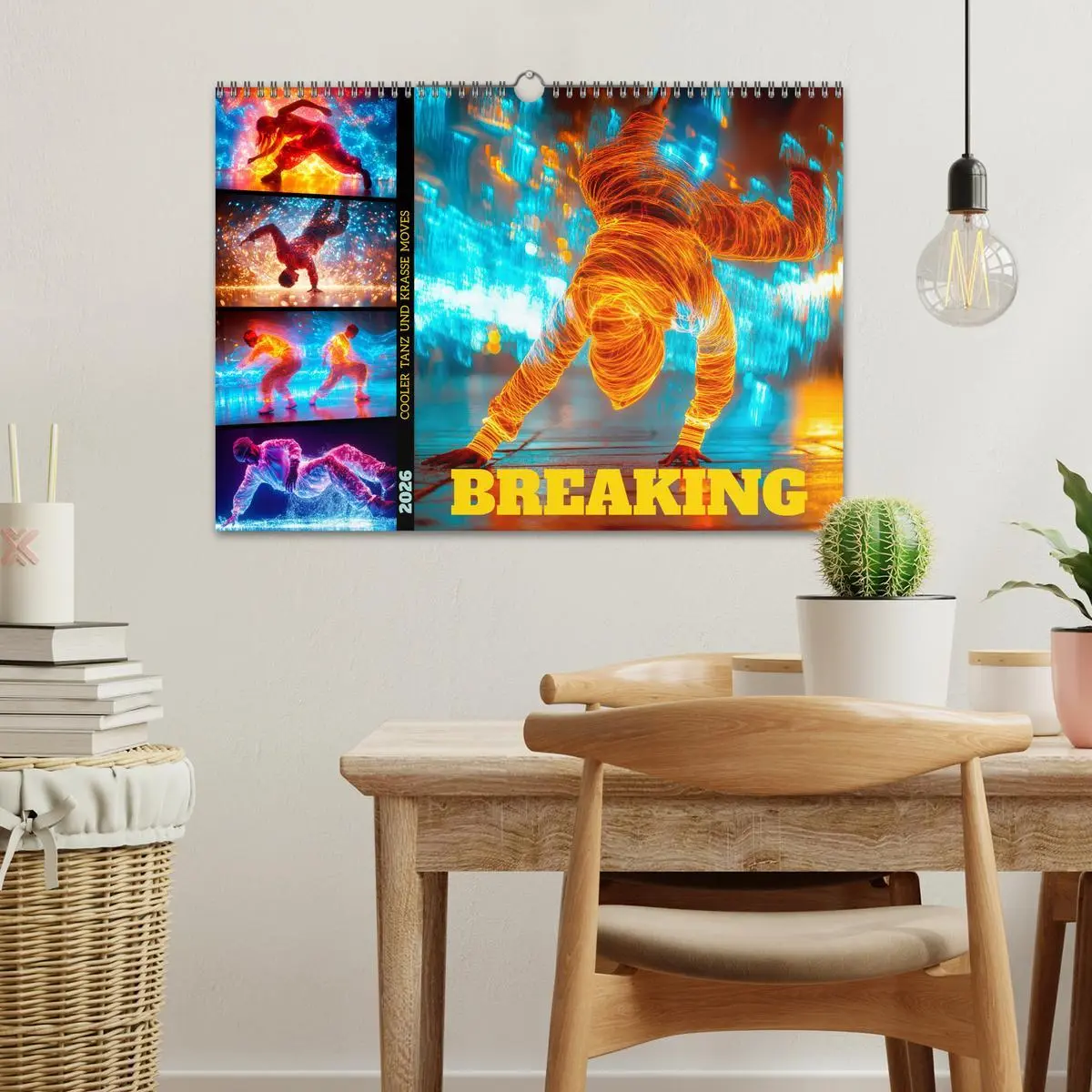 Bild: 9783457359495 | BREAKING Cooler Tanz und krasse Moves (Wandkalender 2026 DIN A3...