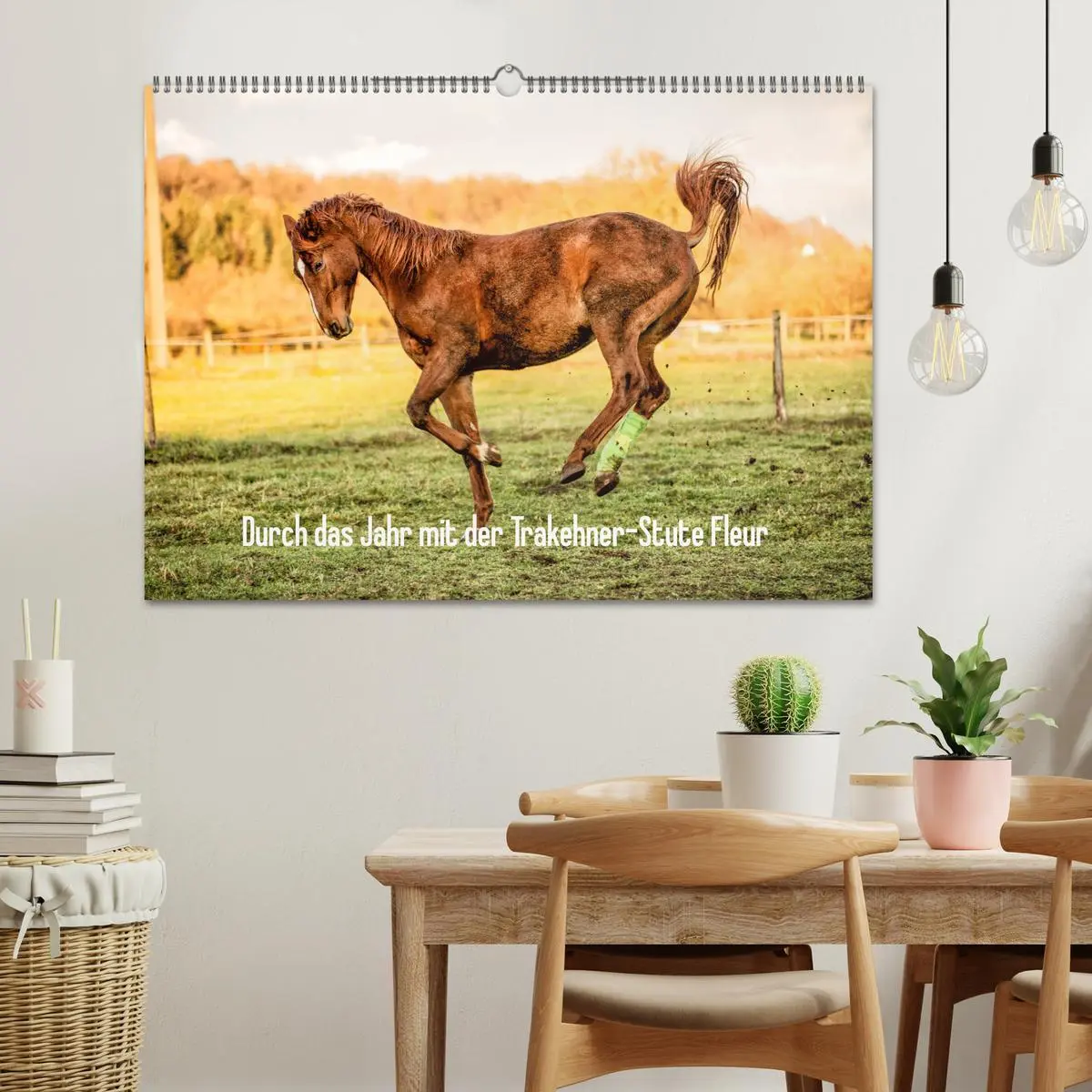Bild: 9783457739495 | Durch das Jahr mit der Trakehner-Stute Fleur (Wandkalender 2026 DIN...