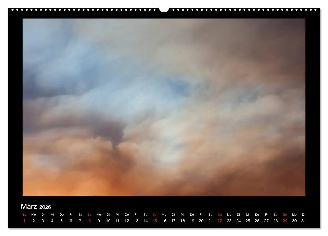 Bild: 9783516209495 | Wolkenbilder (Wandkalender 2026 DIN A2 quer), CALVENDO Monatskalender