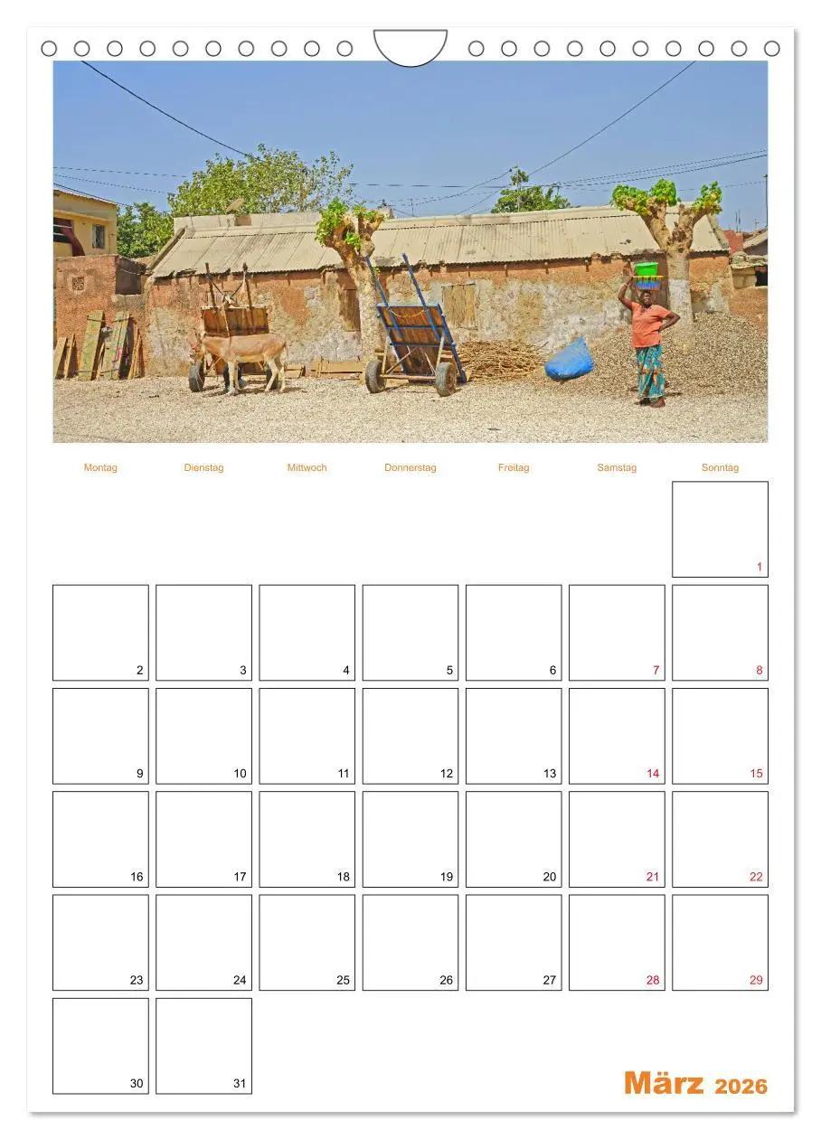 Bild: 9783516379495 | Gambia und Senegal erleben (Wandkalender 2026 DIN A4 hoch),...