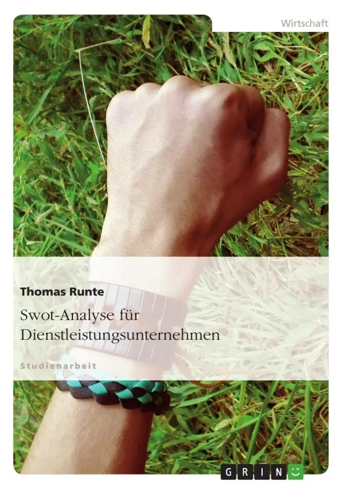 Cover: 9783638699495 | Swot-Analyse für Dienstleistungsunternehmen | Thomas Runte | Buch