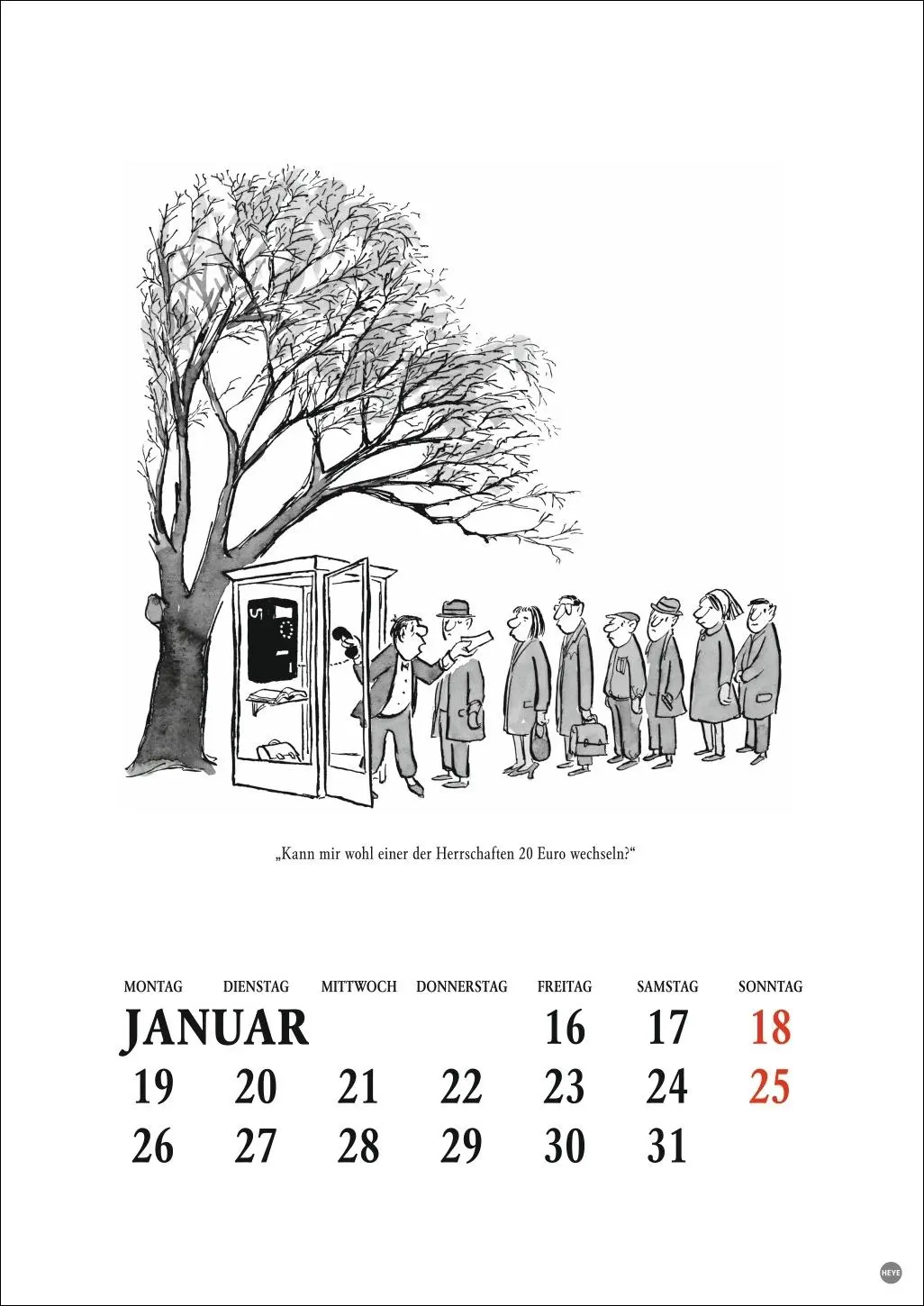 Bild: 9783756409495 | Loriot Heile Welt Halbmonatskalender 2026 | Loriot | Kalender | 25 S.