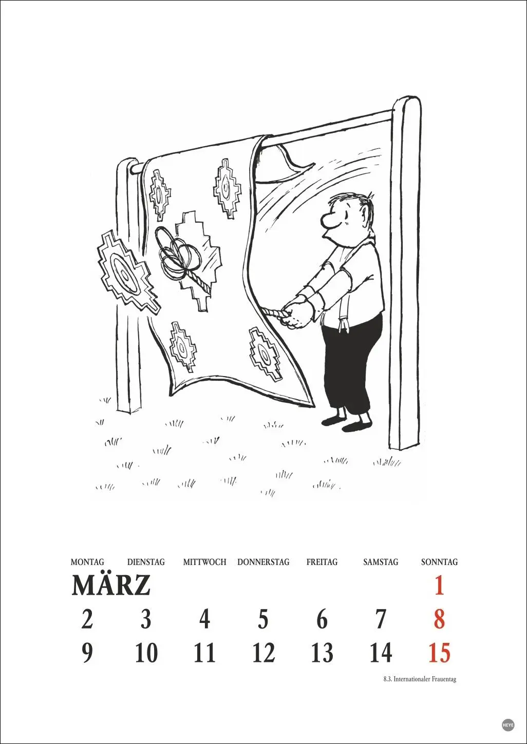 Bild: 9783756409495 | Loriot Heile Welt Halbmonatskalender 2026 | Loriot | Kalender | 25 S.
