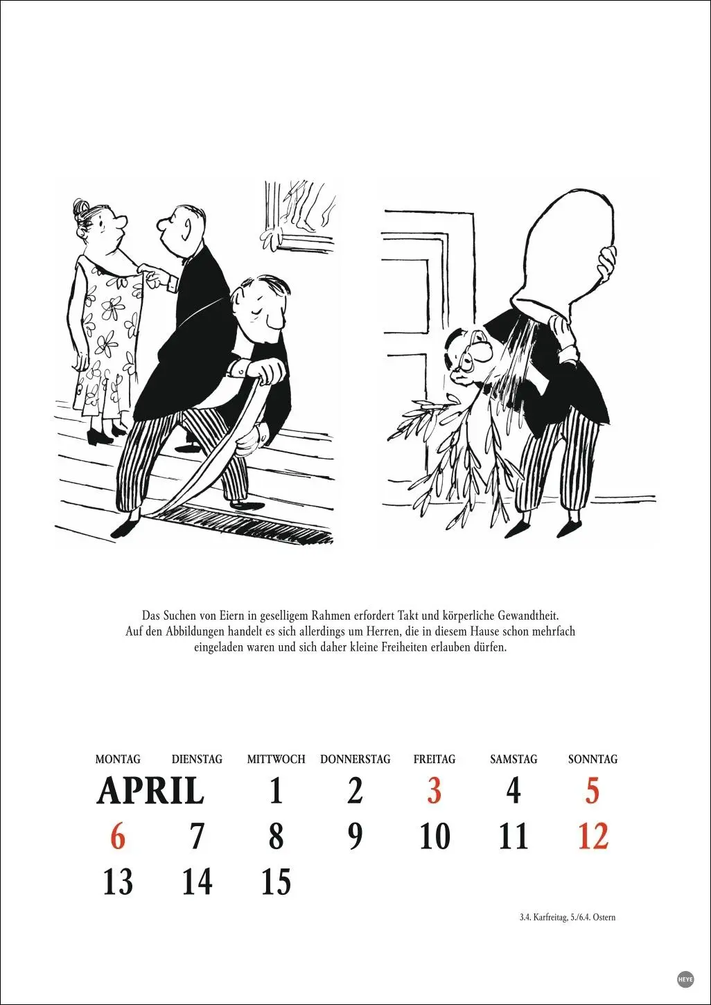 Bild: 9783756409495 | Loriot Heile Welt Halbmonatskalender 2026 | Loriot | Kalender | 25 S.