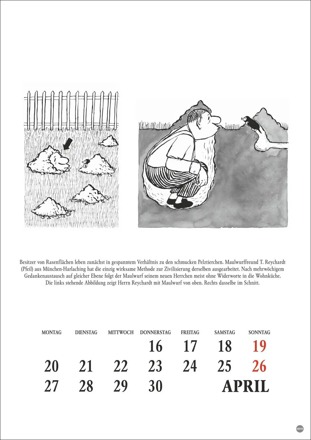 Bild: 9783756409495 | Loriot Heile Welt Halbmonatskalender 2026 | Loriot | Kalender | 25 S.