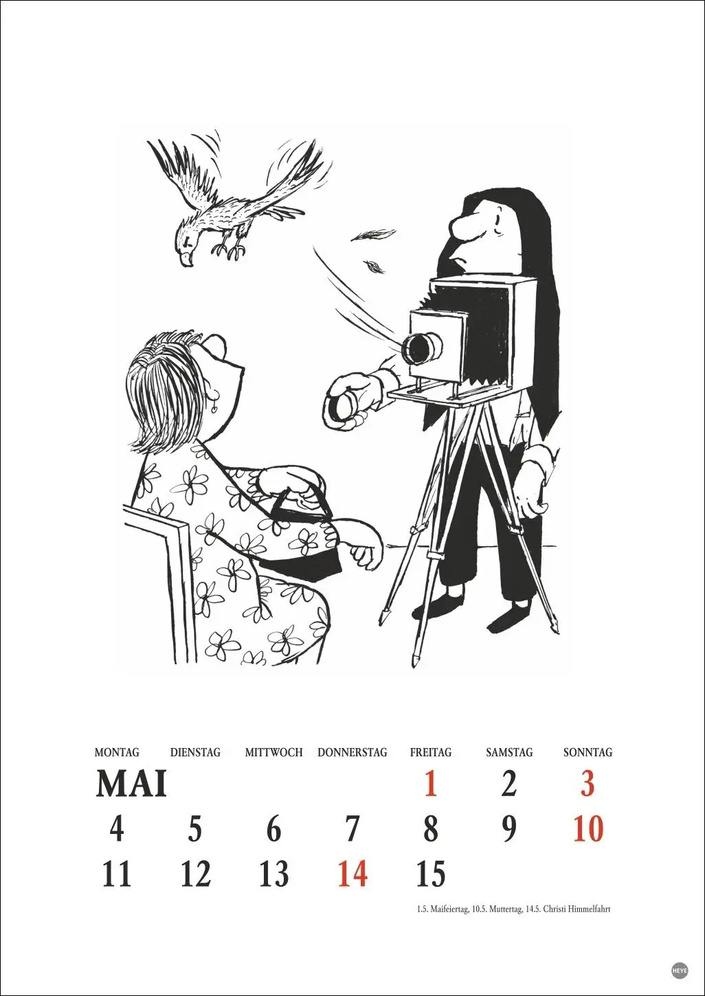 Bild: 9783756409495 | Loriot Heile Welt Halbmonatskalender 2026 | Loriot | Kalender | 25 S.