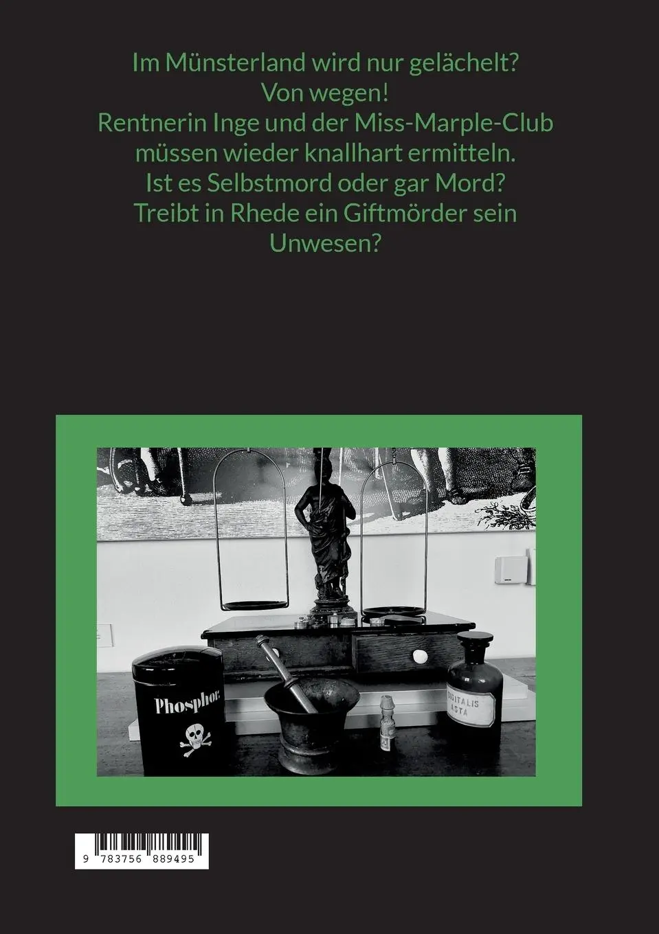 Rückseite: 9783756889495 | Essen is(s)t fertig | Der kleine Krimi aus Rhede | Eva Bennemann