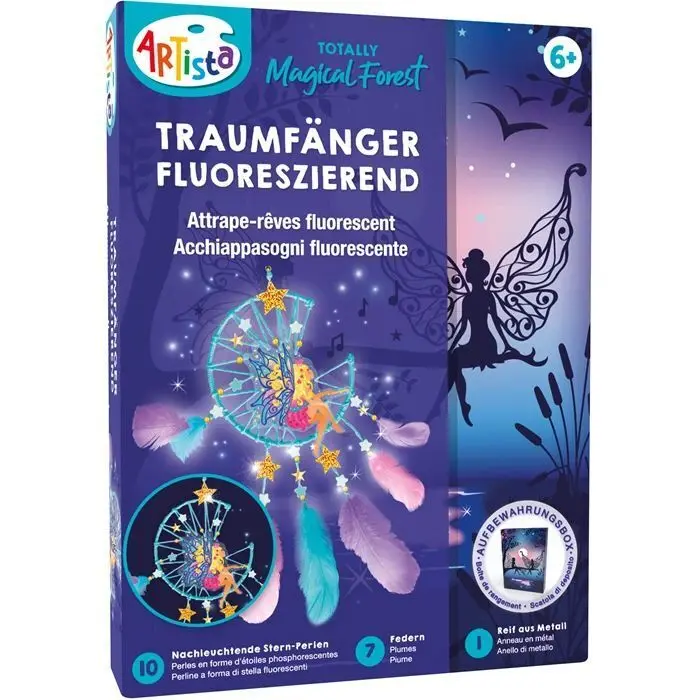 Cover: 7640409429595 | ARTISTA - Traumfänger fluoreszierend | Kit (Bastelset) | Deutsch