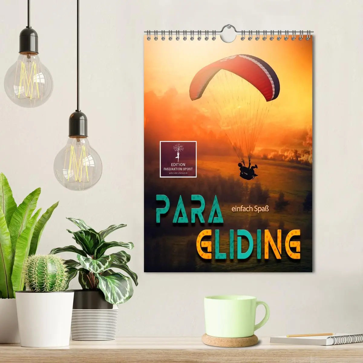 Bild: 9783516369595 | Paragliding - einfach Spaß (Wandkalender 2026 DIN A4 hoch),...