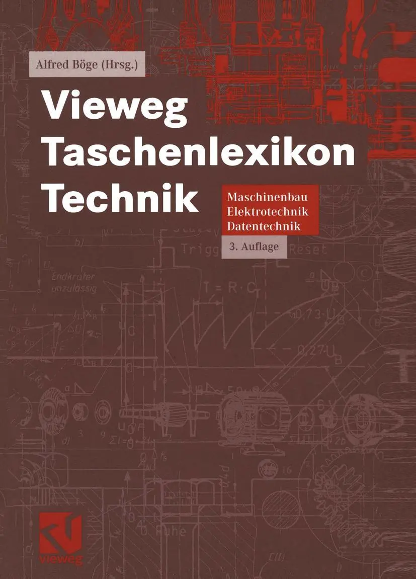 Cover: 9783528249595 | Vieweg Taschenlexikon Technik | Antje Fateh | Taschenbuch | vi | 2003