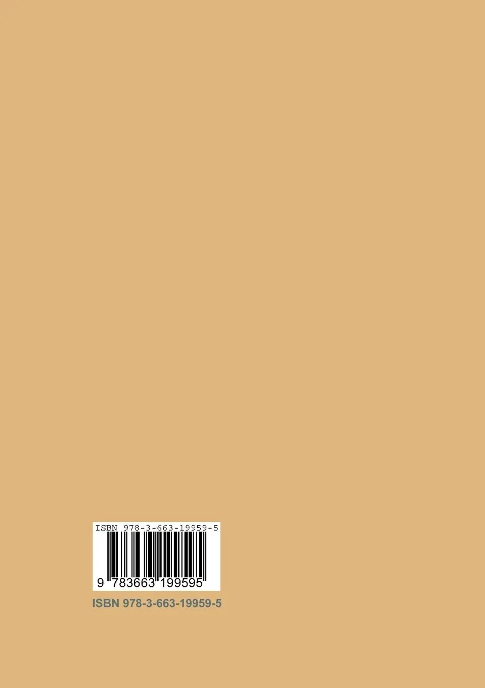Rückseite: 9783663199595 | Die Eingangsrechnung im Industriellen Unternehmen | Edgar Mund | Buch