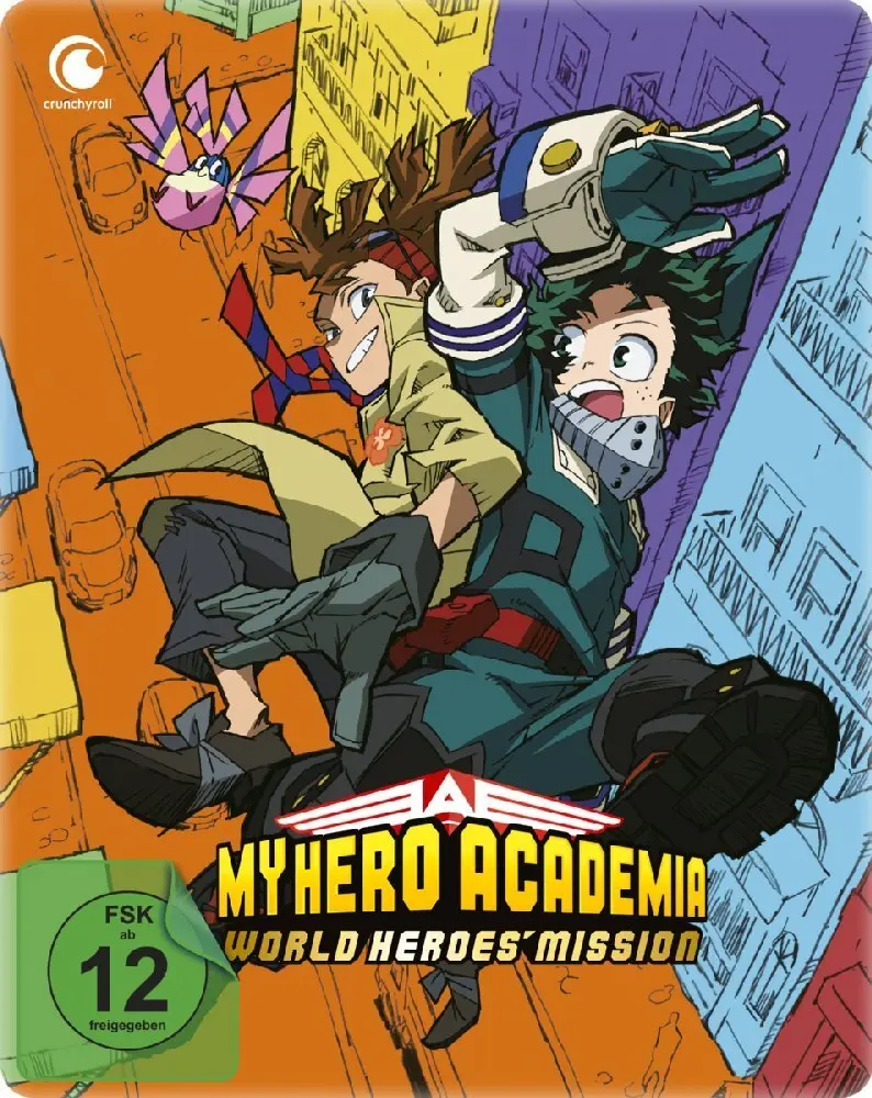 My Hero Academia - The Movie: World Heroes' Mission - DVD (Limited Steelbook Edition),1 DVD