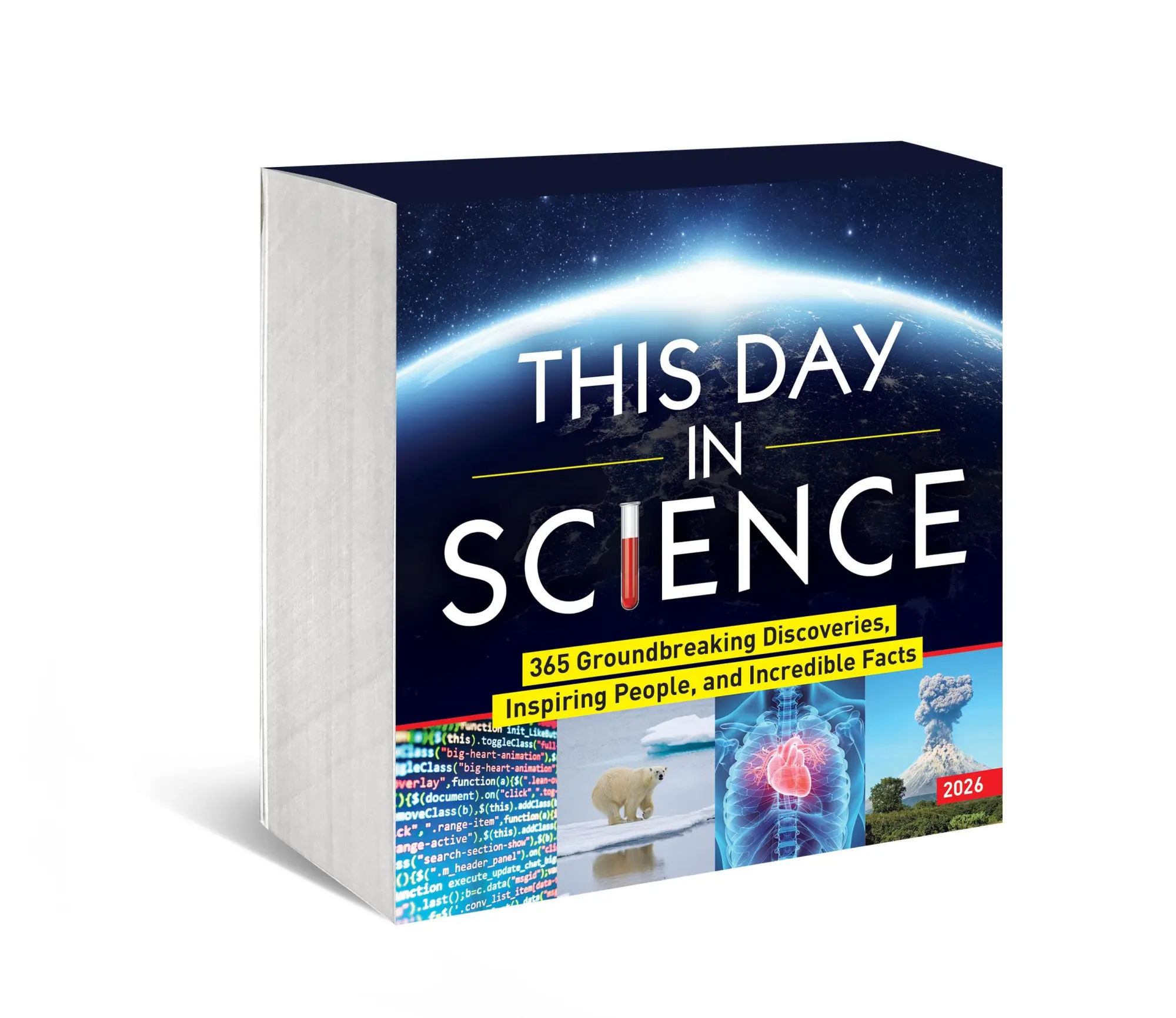 Cover: 9781464229695 | 2026 This Day in Science Boxed Calendar | Sourcebooks | Kalender