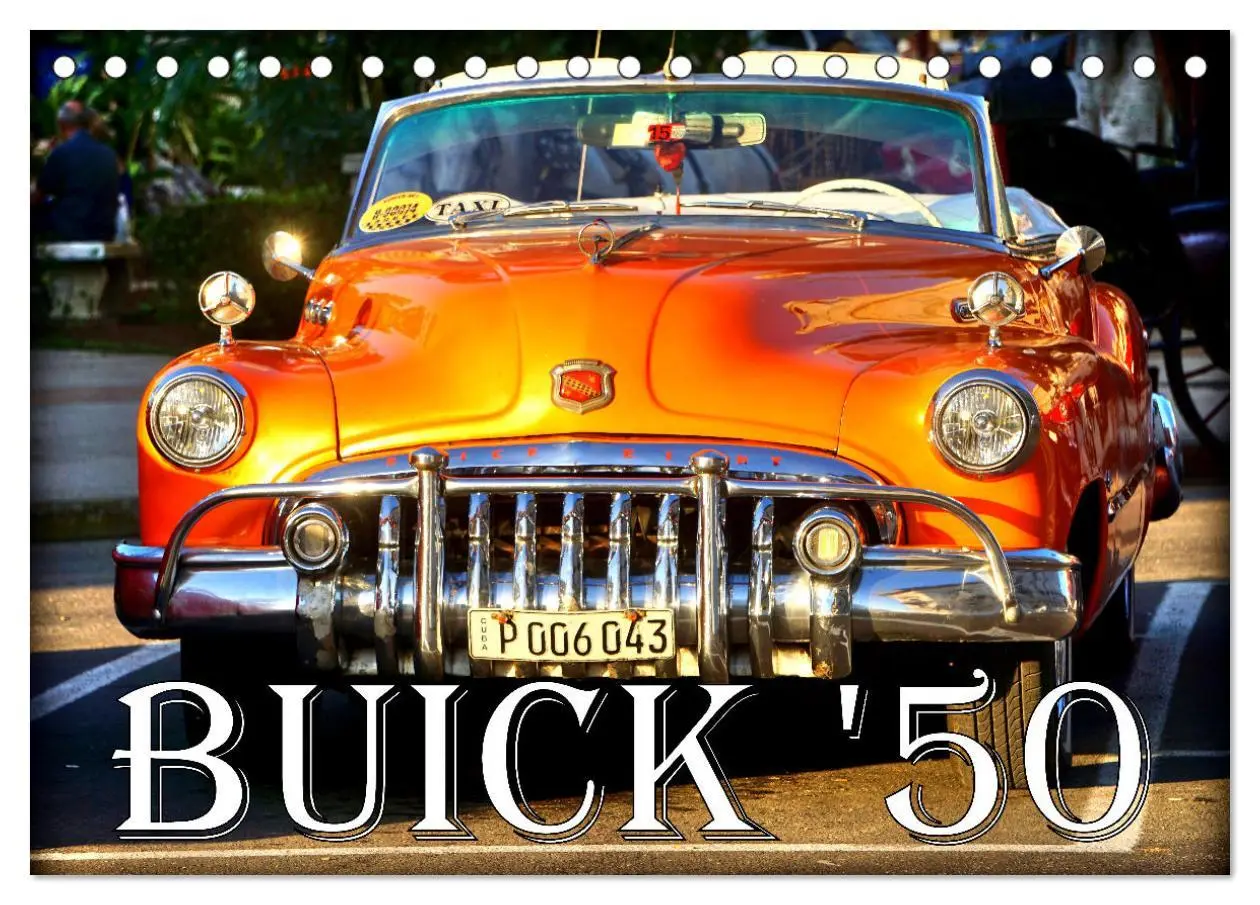 Cover: 9783457409695 | BUICK '50 (Tischkalender 2026 DIN A5 quer), CALVENDO Monatskalender