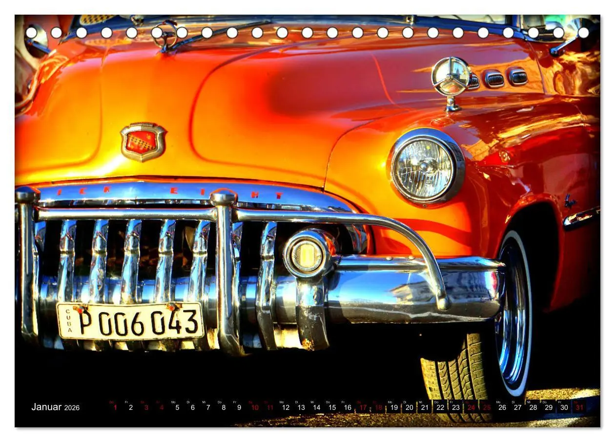 Bild: 9783457409695 | BUICK '50 (Tischkalender 2026 DIN A5 quer), CALVENDO Monatskalender