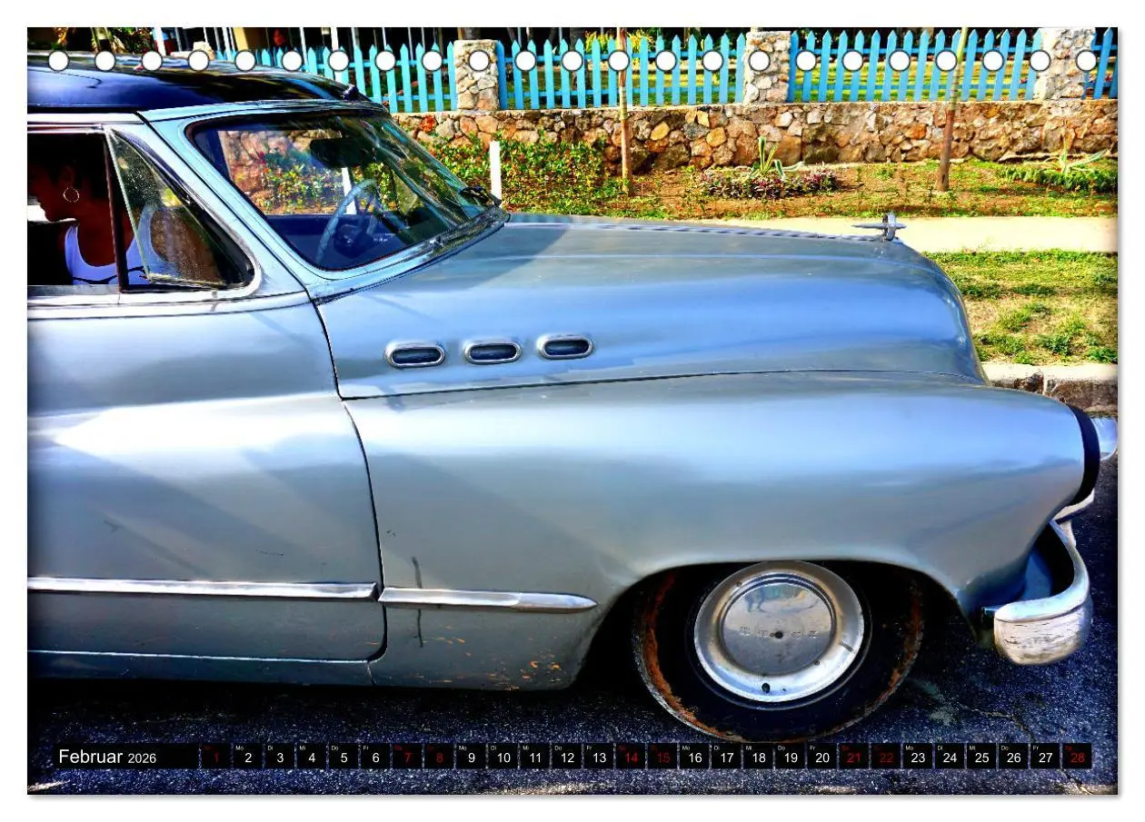 Bild: 9783457409695 | BUICK '50 (Tischkalender 2026 DIN A5 quer), CALVENDO Monatskalender