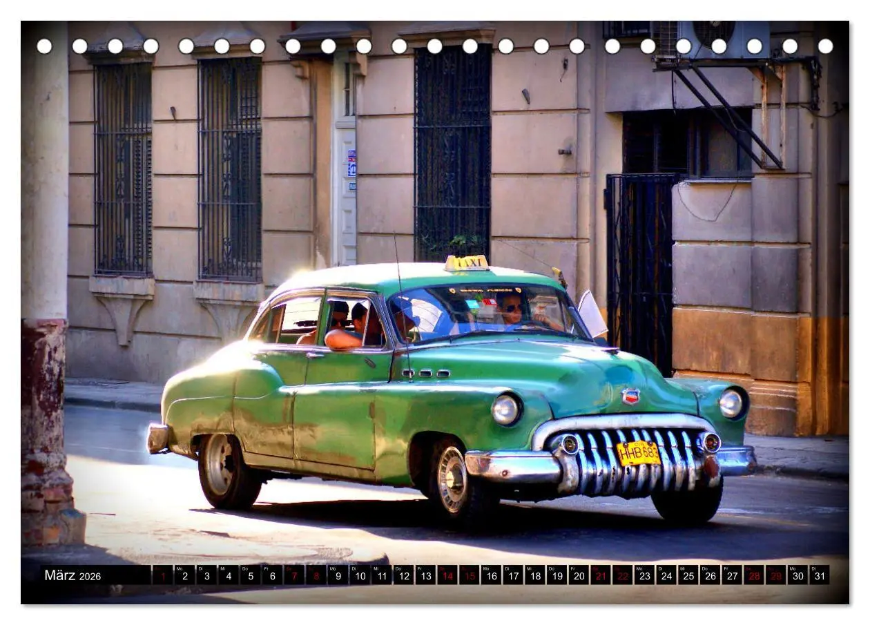 Bild: 9783457409695 | BUICK '50 (Tischkalender 2026 DIN A5 quer), CALVENDO Monatskalender